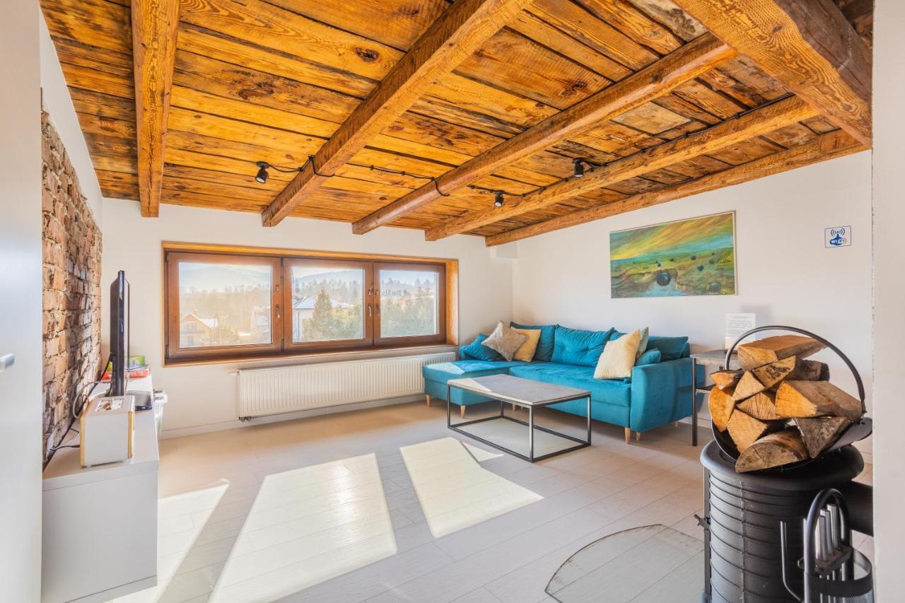Apartament Ksiezycowy Appartement Wilkowice Buitenkant foto