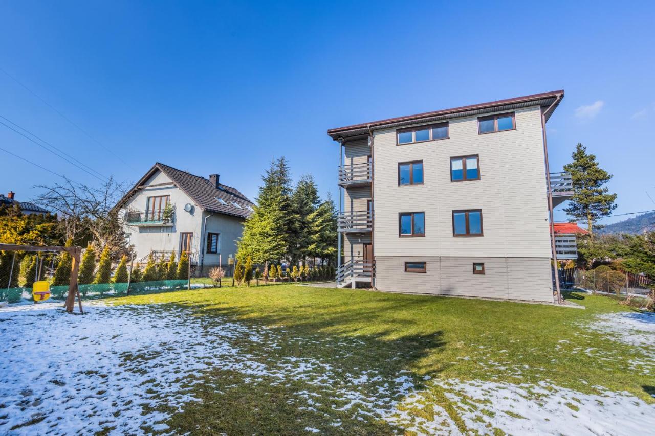 Apartament Ksiezycowy Appartement Wilkowice Buitenkant foto
