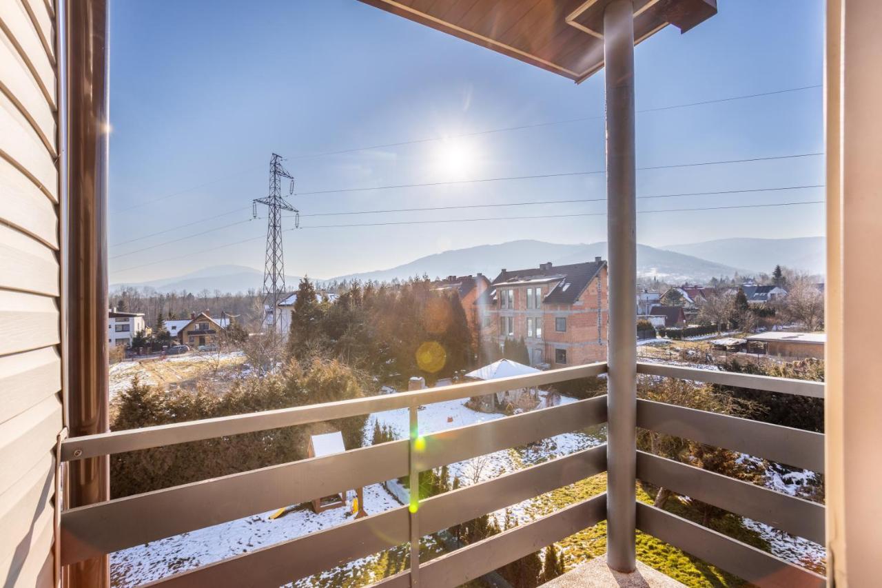 Apartament Ksiezycowy Appartement Wilkowice Buitenkant foto